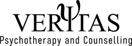 Veritas Psychotherapy and Counselling Logo Black
